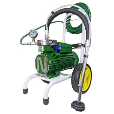 Imagem de Máquina Airless Pulverizadora D-3X 3,6L em Aço Anti-Ferrugem com Motor 220V Blindado Verde