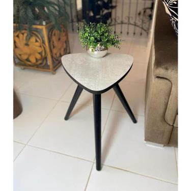Imagem de Mesa De Canto Apoio Pequena Decor Tamako - Ref 12 Concreto