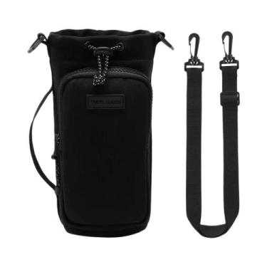 Imagem de Bolsa Portátil Para Garrafa De Água Com Alça Ajustável Para Caminhadas
