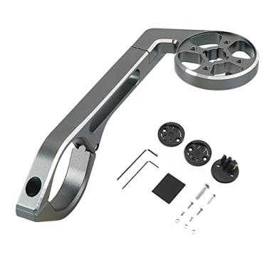Imagem de Suporte de Alumínio Acessório Universal para Bicicleta Medidor Smartphone e Câmera Esportiva Compatível com Guidão Estrada Montanha