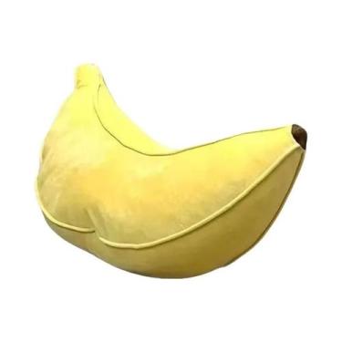 Imagem de Almofada De Pelúcia Confortável Em Formato De Banana, Criativa, Para C