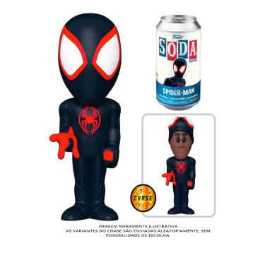 Imagem de POP SODA Miles Morales Spider-Verse Chance Chase Funko