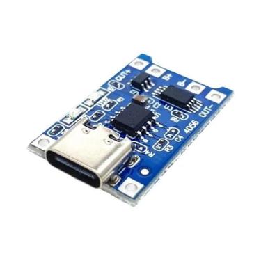 Imagem de Módulo Carregador De Bateria De Lítio 18650 Micro Mini Tipo-C USB 5V 1