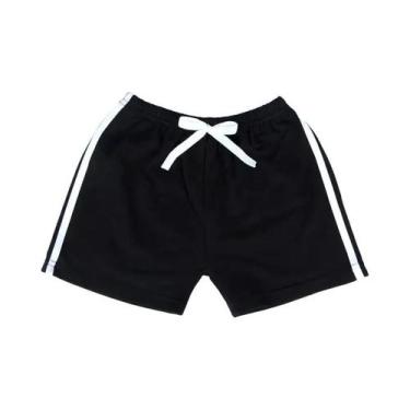 Imagem de Shorts De Verão Listrados De Algodão Para Meninas E Meninos, Calças De