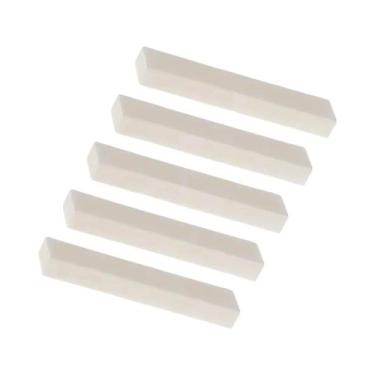 Imagem de Nuts De Osso De Búfalo Em Branco, Sem Ranhuras, Para Guitarra, Banjo E