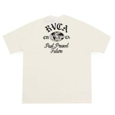 Imagem de Camiseta RVCA World Wide - Off White (Creme)-Masculino