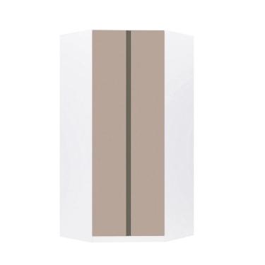 Imagem de Guarda Roupa Modulado Canto Closet 2 Portas 7 Prateleiras 111,9cm Prime Luciane Móveis