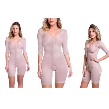 Imagem de Cinta Pós Cirúrgica Operatório Abdominoplastia Lipoaspiração Abdômen F