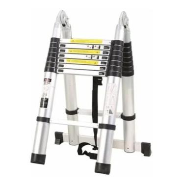 Imagem de Escada de Alumínio 150kg com Encaixe - Resistente e Segura - Sa, Songl