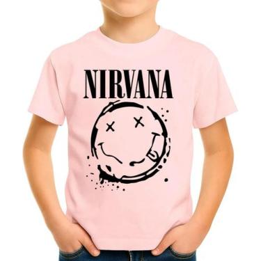Imagem de Camiseta Camisa Infantil Juvenil Banda de Rock Nirvana MD6 - Casetal, 
