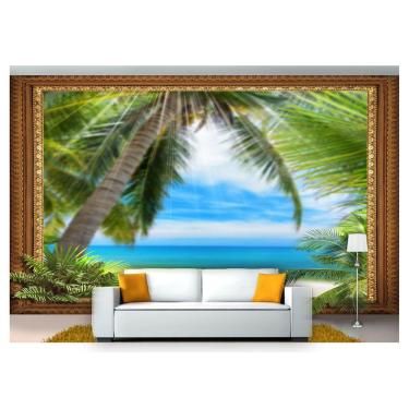 Imagem de Papel De Parede Paisagem Digital Ban 3D Dah49