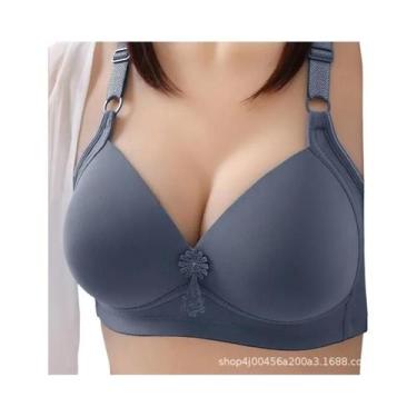 Imagem de Sutiã Feminino Confortável E Respirável Com Bojo, Costas Bonitas, Fino