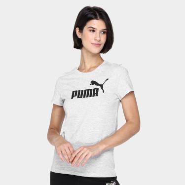 Imagem de Camiseta Puma Logo N. 1 Feminina-Feminino