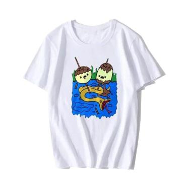 Imagem de Camiseta Feminina Harajuku Dos Anos 90, Estilo Gótico, Casual, Diverti