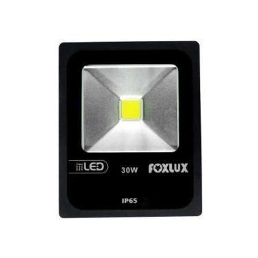 Imagem de Refletor Led 30w 6500k Ip65 - Foxlux - Corpo Alumínio - Driver Embutid