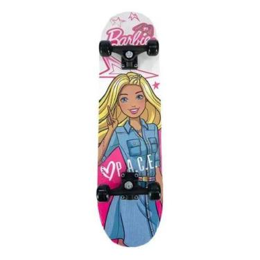 Imagem de Skate Barbie Com Acessórios De Segurança - Fun F00105
