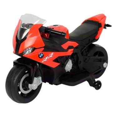 Imagem de Mini Moto Elétrica Infantil 12v Bw365vm Bmw S1000rr Vermelho Vermelho 