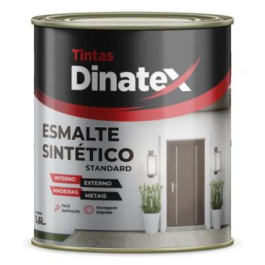 Imagem de Esmalte sintético standard preto - 900 ml - DINATEX