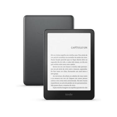 Imagem de Kindle Paperwhite 12ª Geração 2024 Amazon 7" 32GB 300 ppi Preto Metáli