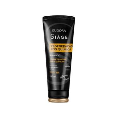 Imagem de Shampoo Eudora Siàge Regeneração Pós Química 250ml, 250ml