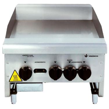 Imagem de Char Broiler à Gás CGG45 3 Queimadores Linha Americana Venancio