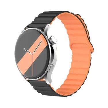 Imagem de Pulseira De Silicone Magnética De 20mm 22mm Para Samsung Galaxy Watch 