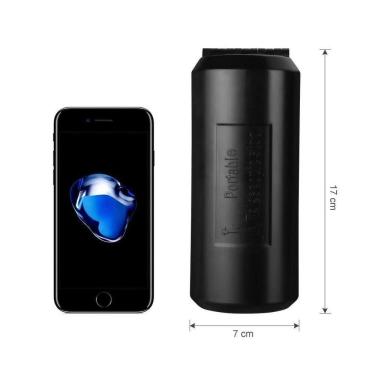 Imagem de Banqueta Portatil Retratil Dobravel Compacta Sitpack Cadeira Banco Banquinho Fila Pescaria Show Telescopico