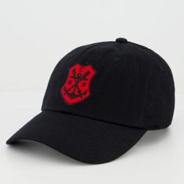 Imagem de Boné Flamengo Retrô Preto-Unissex