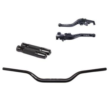 Imagem de Kit Esportivo Manete Manopla Guidão Honda Adv 150 Adv 150 - NoBrand, P