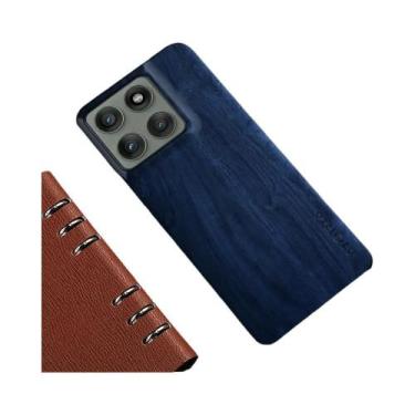 Imagem de Capa Com Padrão De Madeira De Bambu Para MOTO Edge 60 pro Fusion 50 Ne