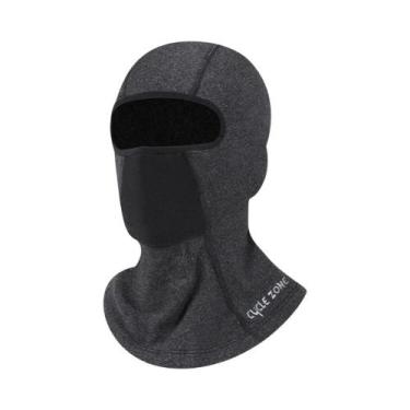 Imagem de Balaclava De Motocicleta Corta-Vento Quente, Máscara Facial Completa R