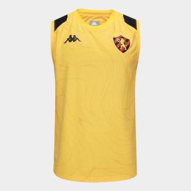 Imagem de Regata Sport Atleta Kappa Masculina, Amarelo, GG