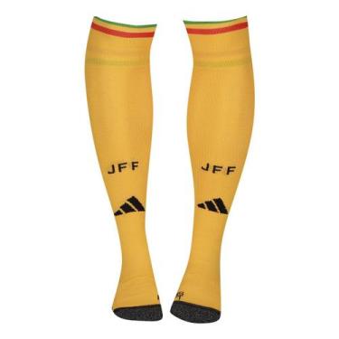 Imagem de Meião Seleção Jamaica Home 2026 Adidas, Amarelo, 40/42