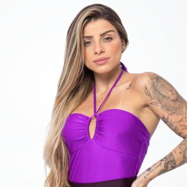 Imagem de Body Maiô Eva - You Need Sportswear, Violeta, M