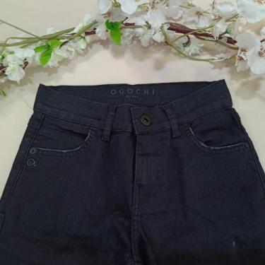 Imagem de Calça Preta Infantil Ogochi Essencial Skinny 10 e 12 Anos, 7004 preta 