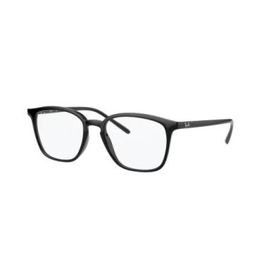 Imagem de Óculos de Grau Preto Ray-Ban Optical