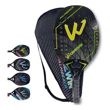 Imagem de Raquete de tênis de praia Camewin Carbon 3K Professional 320-330g - J-