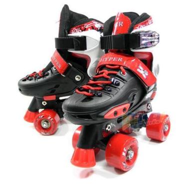 Imagem de Patins Squad Classico 30-41 pto/vrm - HYPER, P