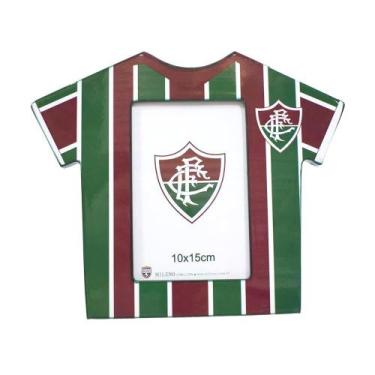Imagem de Porta Retrato Fluminense em Madeira Para 1 Foto 10x15cm - Minas de Pre