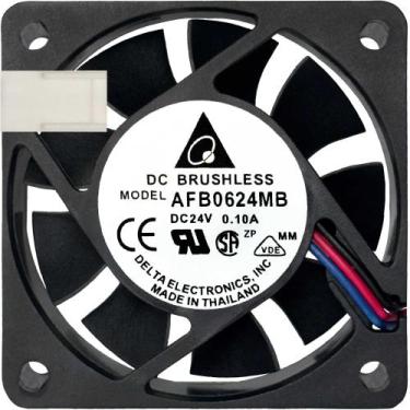Imagem de Ventoinha AFB0624MB 24V 2.40W 0.10A 3L 3P 60X60X15MM B2 - Delta
