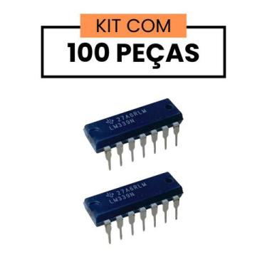 Imagem de Dip-14  Lm339n - Kit 100 Peças - TEXAS