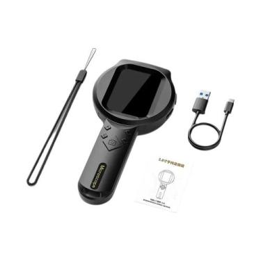 Imagem de Lupa Digital Portátil HD 1080P 100X Com Microscópio De Mão De 2.8 IPS 