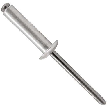 Imagem de Rebite de Fixação de Repuxo Alumínio Tipo POP 4.8x19mm Worker 500 Peças