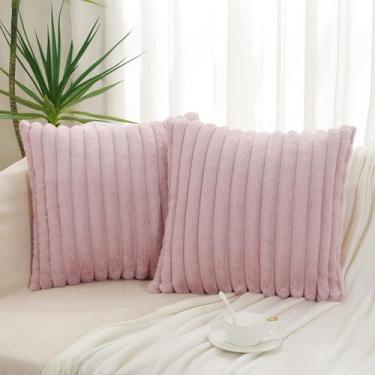 Imagem de CAPA P/ ALMOFADA EM PELUCIA WAVE SOFT  2 Lados - 50X50 CM - S DECOR, R