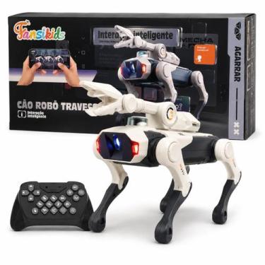 Imagem de Cachorro Robô De Brinquedo Com Controle Remoto Inteligente - Fansikids