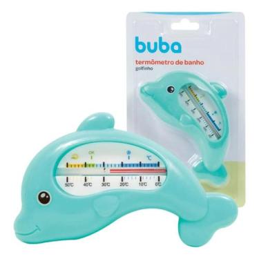 Imagem de Termômetro de Banho Infantil Buba Temperatura da Água Golfinho