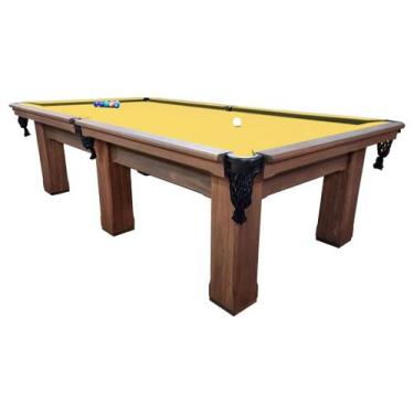 Imagem de Mesa de Sinuca Oficial Vintage com Tampo de Ping Pong - 2,83x1,55 - Ne