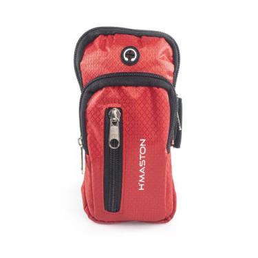 Imagem de Braçadeira Suporte de Braço para Celular Impermeavel - Fit, Vermelho