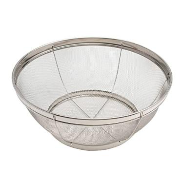 Imagem de Mimo Style, Escorredor em Aço Inox com Malha em Aço Multiúso Côncava - 24 cm