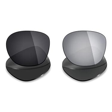Imagem de Mryok 2 pares de lentes polarizadas de substituição para óculos de sol Oakley Garage Rock – Opções